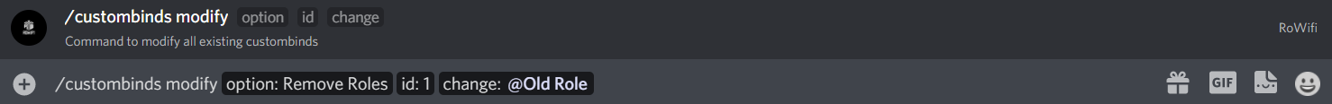 Custombinds Modify Remove Roles