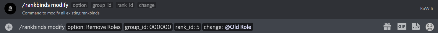 Rankbinds Modify Remove Roles